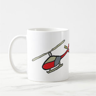 Hubschrauber Kaffeetasse