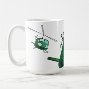 Hubschrauber Kaffeetasse