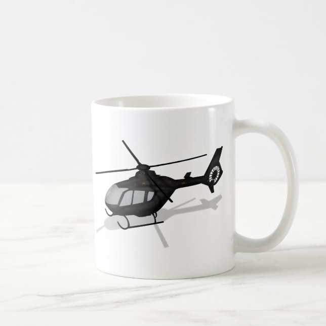 Hubschrauber Kaffeetasse (Rechts)