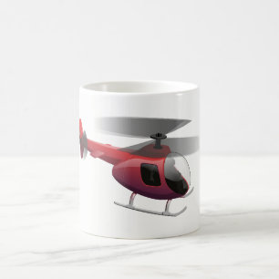 Hubschrauber Kaffeetasse