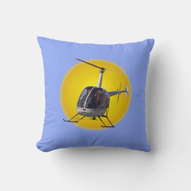 Hubschrauber-Kissen-cooles Kissen (Vorderseite)