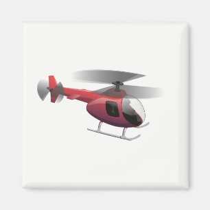 Hubschrauber Magnet