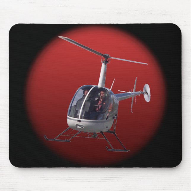 Hubschrauber Mousepad Flying Chopper Helicopter-Ge (Vorne)