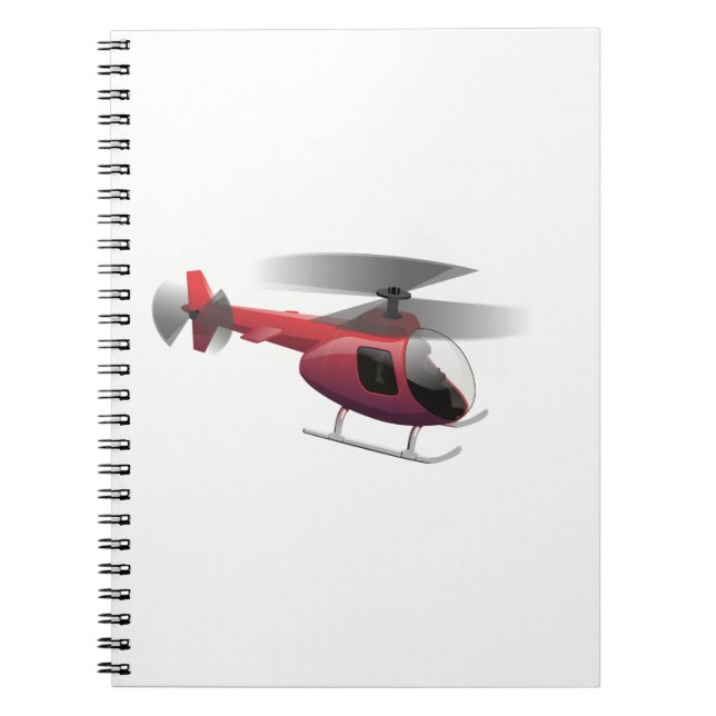 Hubschrauber Notizblock (Vorderseite)