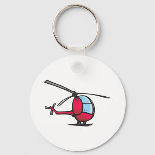 Hubschrauber Schlüsselanhänger