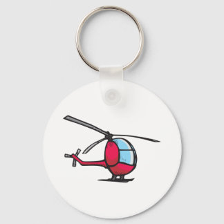 Hubschrauber Schlüsselanhänger