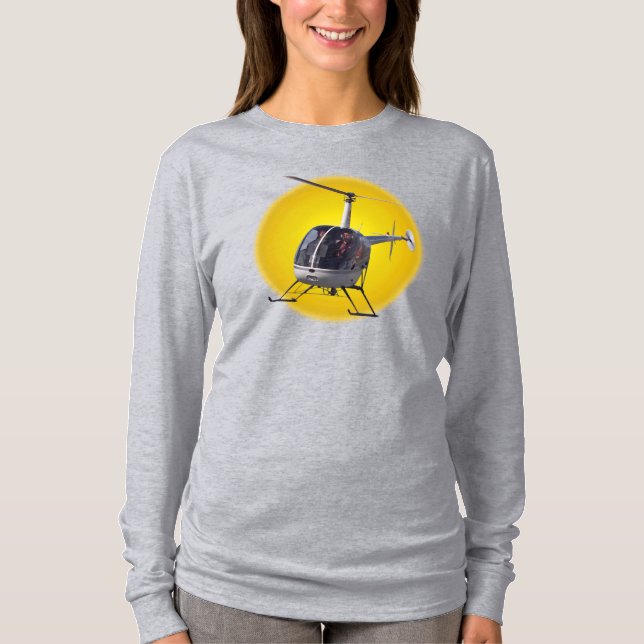Hubschrauber-Shirts Cooles Shirt für Hubschrauber (Vorderseite)
