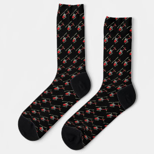 Hubschrauber Socken