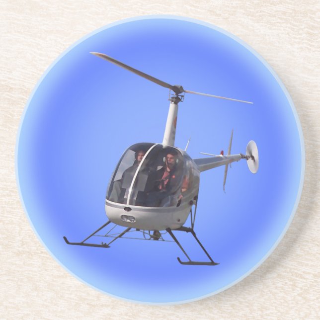 Hubschrauber Untersetzer Cool Hubschrauber Keepake (Vorne)