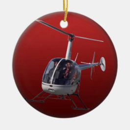 Hubschrauber-Verzierung personifizieren Keramikornament