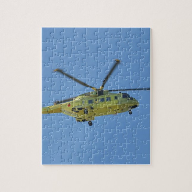 Hubschrauber zu den Inseln von Scilly (Vertikal)