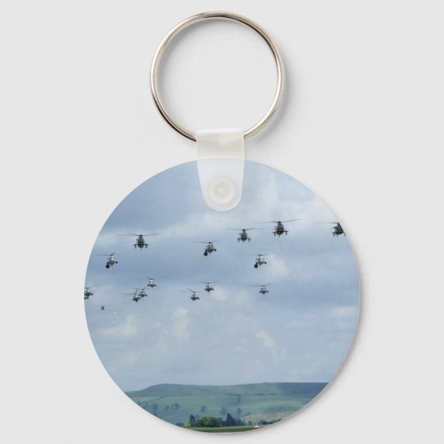 Hubschrauberflypast Schlüsselanhänger (Vorderseite)