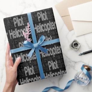 Hubschrauberpilot Extraordinaire Geschenkpapier