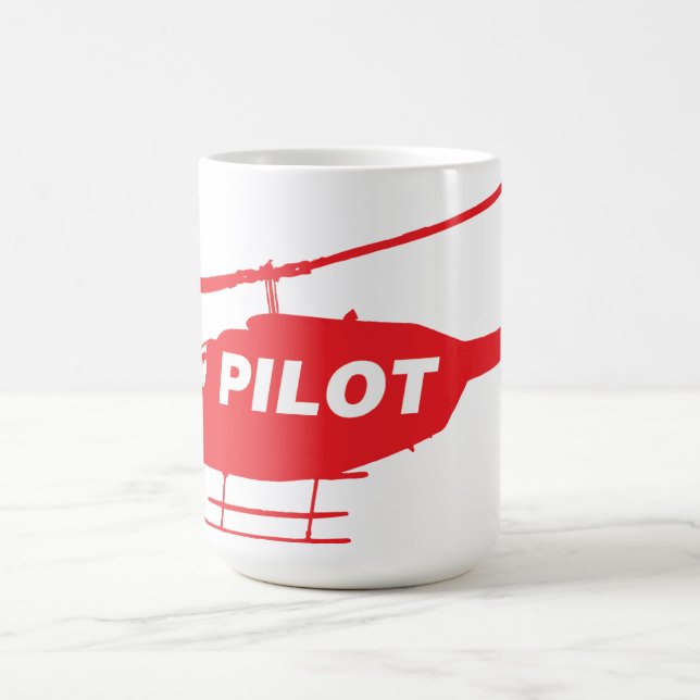 Hubschrauberpilot Kaffeetasse (Mittel)