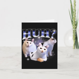 Huch lustige dankbare Katze Stud seltsam Bootleg s Karte