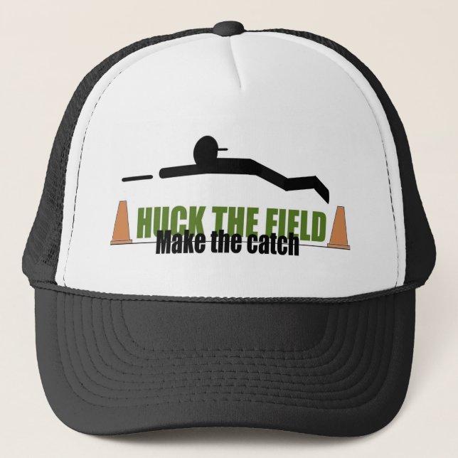 Huck das Feld, machen den Fang Truckerkappe (Vorderseite)