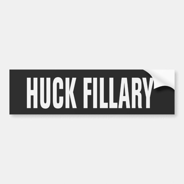 Huck Fillary Autoaufkleber (Vorne)