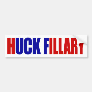 "HUCK FILLARY" AUTOAUFKLEBER
