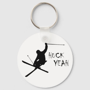Huck Yeah (Skiing) Schlüsselanhänger