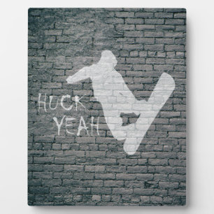 Huck Yeah (Snowboarding) Fotoplatte