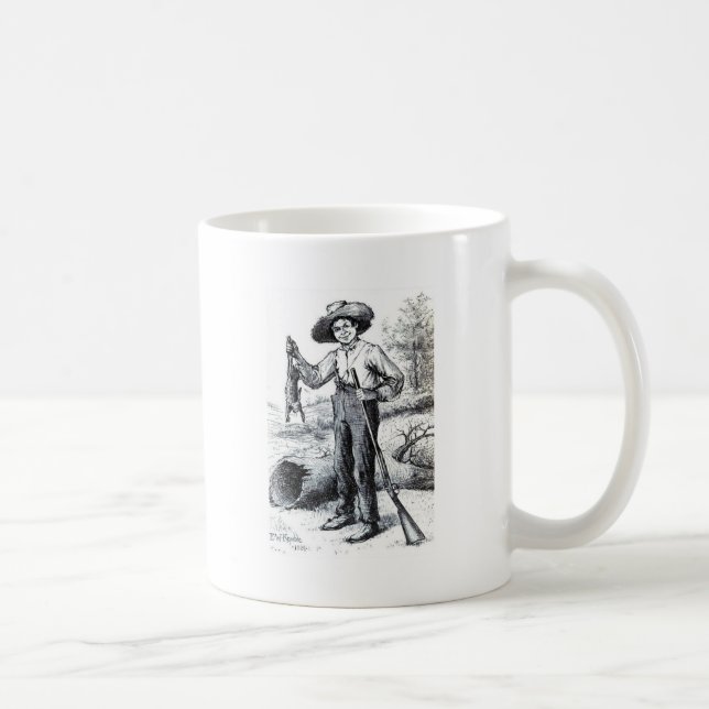Huckleberry Finn Kaffeetasse (Rechts)
