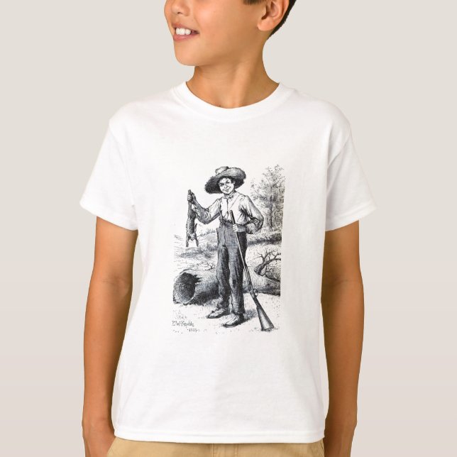 Huckleberry Finn T-Shirt (Vorderseite)