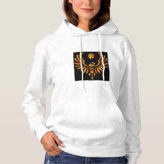 Huddie mit goldenem Adlerdesign Hoodie