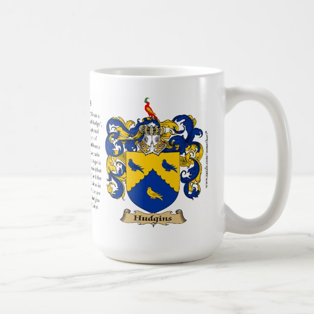 Hudgins, der Ursprung, die Bedeutung und das Kaffeetasse (Rechts)