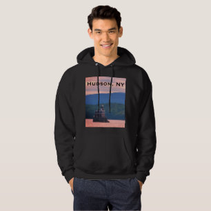 Hudson Athens Lighthouse - Hudson City Light, NY Hoodie