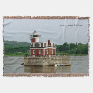 Hudson Athens Lighthouse jeter la couverture