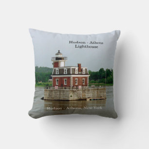 Hudson Athens Lighthouse Quadratkissen Kissen