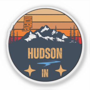 Hudson, Indiana Aufkleber