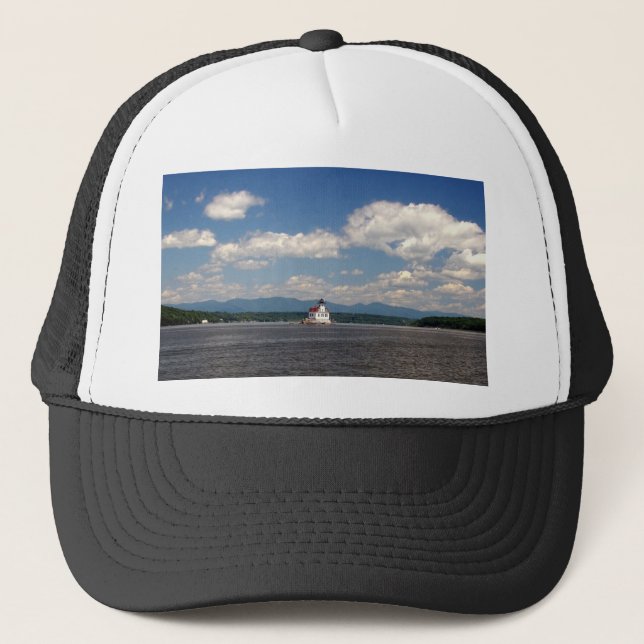 Hudson River Lighthouse Truckerkappe (Vorderseite)