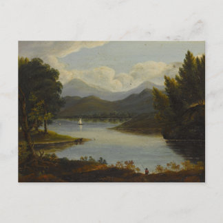 Hudson River Painting Postkarte