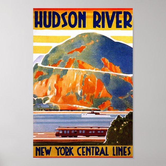 HUDSON RIVER POSTER (Vorne)