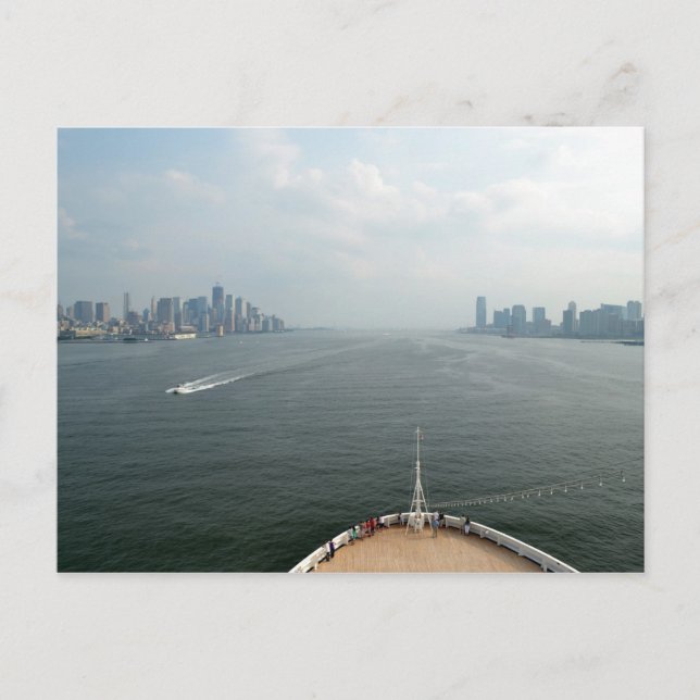 Hudson River Postkarte (Vorderseite)