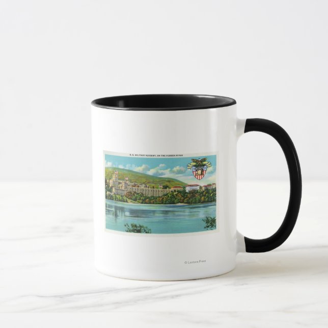 Hudson River View von der US-Militärakademie Tasse (Rechts)