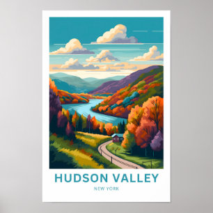Hudson Valley New York Travel Print Poster