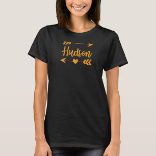 Hudson Wi Wisconsin Funny City Zuhause Roots Usa W T-Shirt
