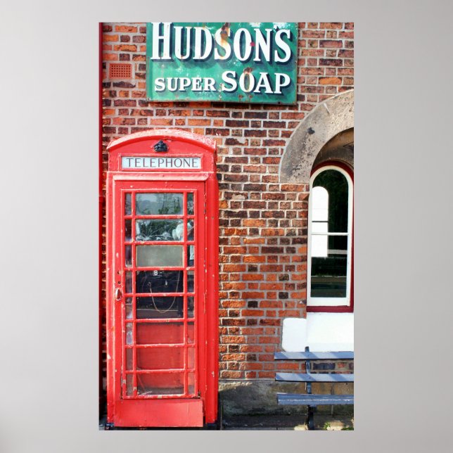 Hudson's Super-Soap-Zeichen Poster (Vorne)