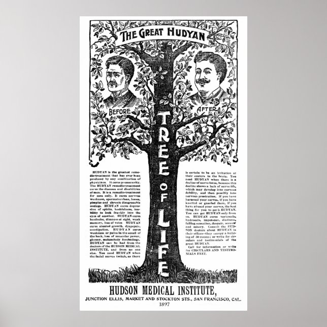 Hudyan Remedio Therapy - 1897 Poster (Vorne)