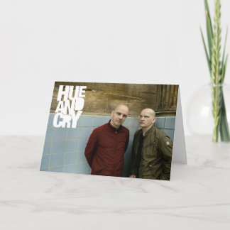 Hue et cri - carte de voeux