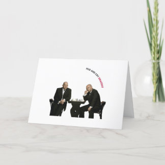 Hue et cri - Xmasday - carte de voeux