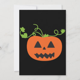 Hue et invitation de partie de Halloween de