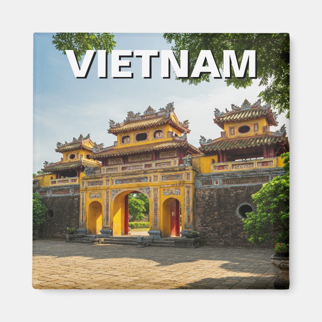 Hue Imperial City Vietnam Travel Magnet (Vorne)