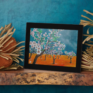 Huerto de Almendros Gemälde von Alfred Fox Fotoplatte
