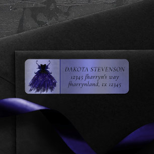 Huevos góticos Indigo Gown Dirección real púrpur