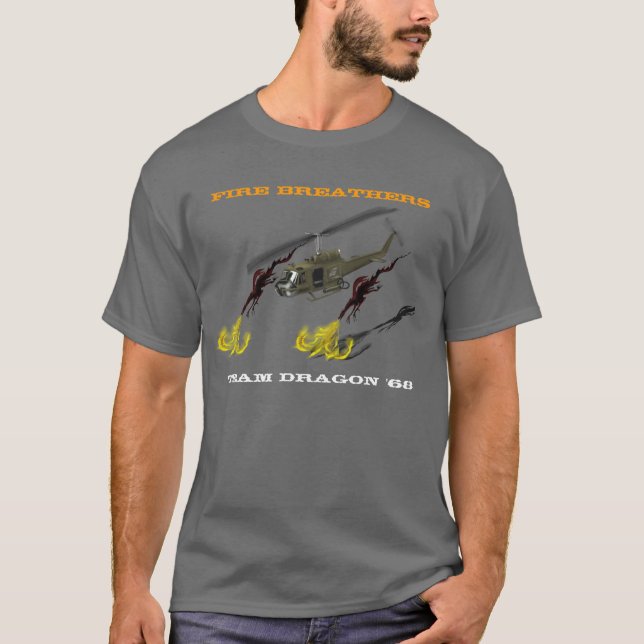 Huey Gunship Tee Shirt (Vorderseite)