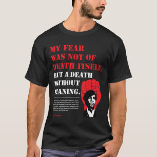 Huey P. Newton zitiert T-Shirt