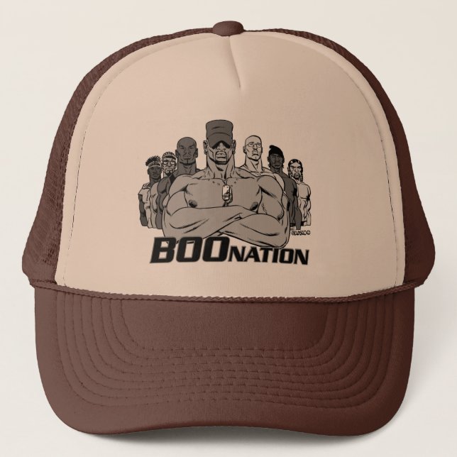 Huez le casquette de camionneur de nation (Devant)